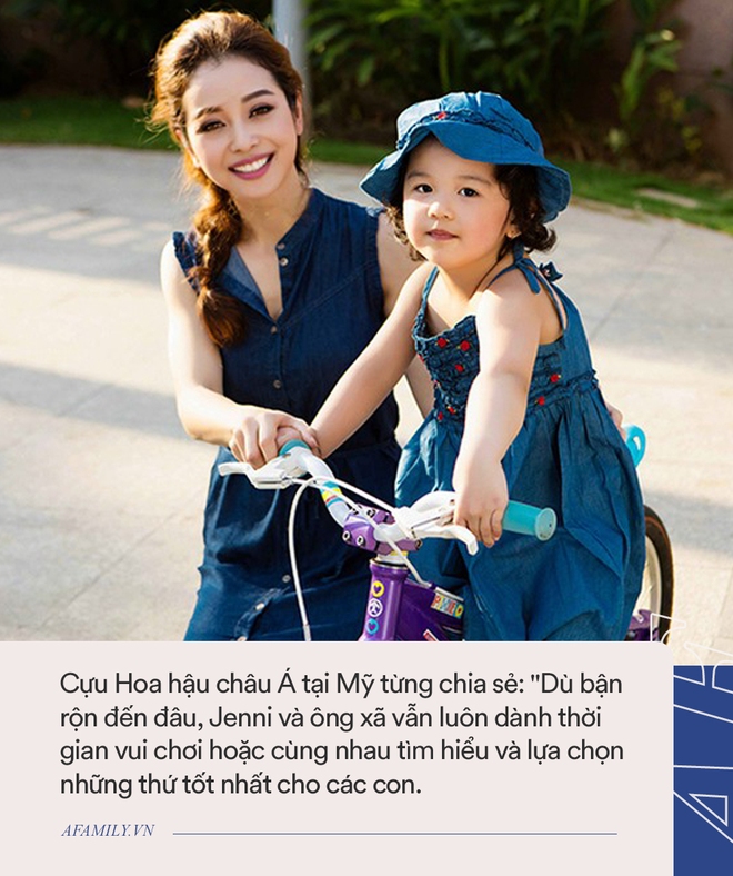 Con gái lớn của Jennifer Phạm: Mới 7 tuổi đã khiến truyền thông náo loạn vì quá xinh, lúc nào cũng được mẹ dạy cẩn thận như này - Ảnh 3.