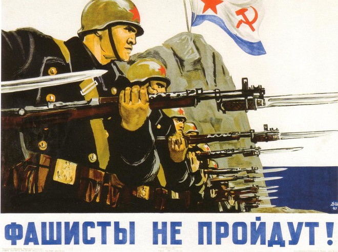 Hải quân Liên Xô “hùng mạnh” qua loạt tranh tuyên truyền sục sôi - Ảnh 4.