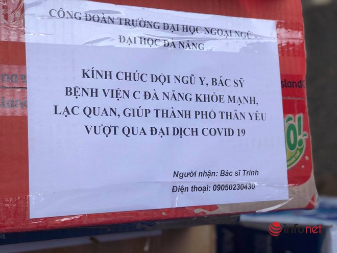 Những chuyến xe chở “yêu thương” đến tuyến đầu chống dịch ở Đà Nẵng - Ảnh 11.