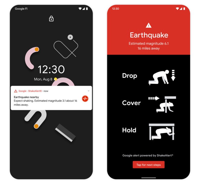Google biến smartphone Android thành hệ thống cảnh báo sớm động đất - Ảnh 1.