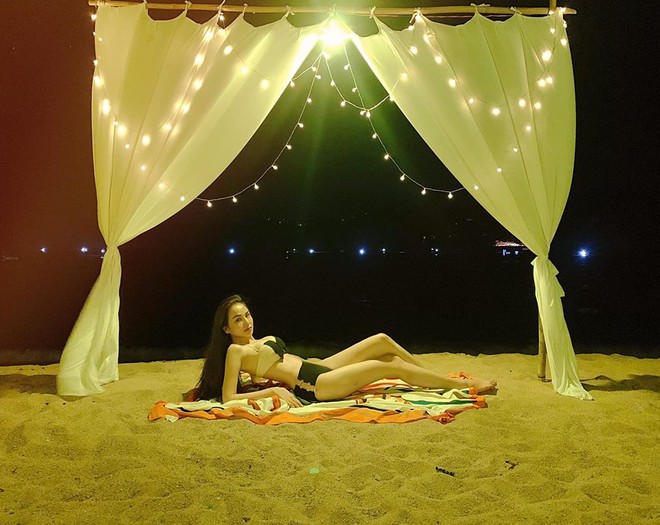 Hoa hậu Diễm Hương tung loạt ảnh bikini nóng bỏng - Ảnh 6.