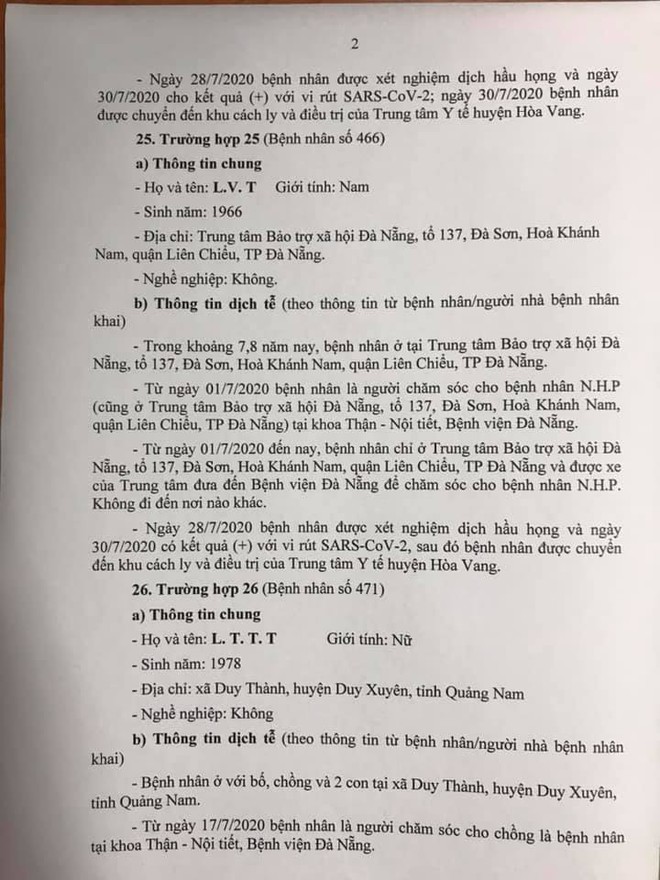 Nữ bệnh nhân Covid-19 số 483 không hợp tác, không khai báo lịch trình, nơi ở - Ảnh 2.