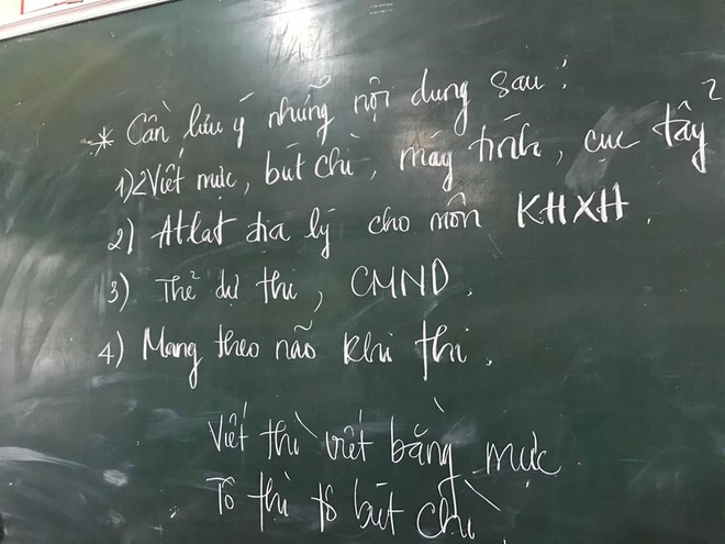 Chuẩn bị thi tốt nghiệp, giáo viên dốc hết ruột gan dặn dò học sinh, nhưng đọc đến 3 dòng cuối em nào cũng cười té ghế - Ảnh 1.