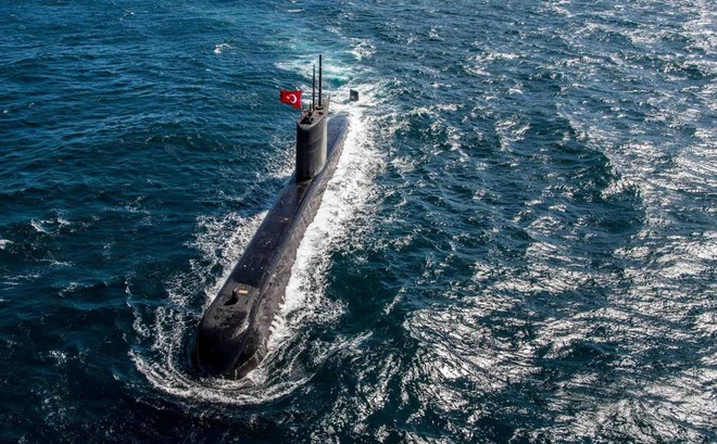 Báo Hy Lạp: Tàu ngầm Thổ bị Hy Lạp tóm sống trong 1 phút, run rẩy trải qua đêm ác mộng
