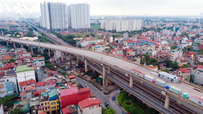 Toàn cảnh đại công trường sửa chữa cầu Thăng Long, Hà Nội - Ảnh 8.