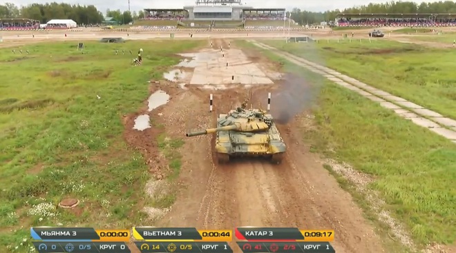 Kíp 3 Đội xe tăng Việt Nam thi đấu Tank Biathlon 2020: Thần tốc, dũng mãnh - Lật đổ ngoạn mục - Ảnh 4.