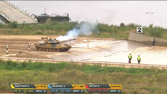 Kíp 3 Đội xe tăng Việt Nam thi đấu Tank Biathlon 2020: Thần tốc, dũng mãnh - Lật đổ ngoạn mục - Ảnh 2.