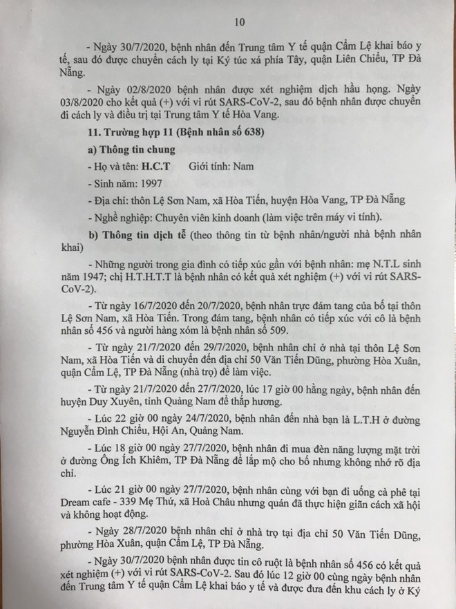 15 ca Covid-19 mới ở Đà Nẵng: tiếp xúc nhiều người tại đám giỗ, đám cưới - Ảnh 10.