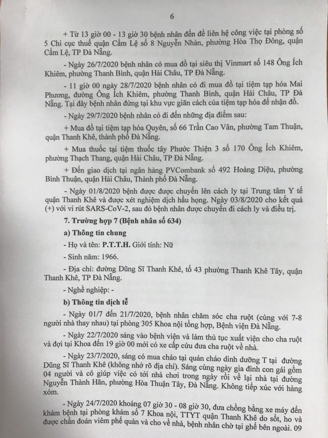 15 ca Covid-19 mới ở Đà Nẵng: tiếp xúc nhiều người tại đám giỗ, đám cưới - Ảnh 6.