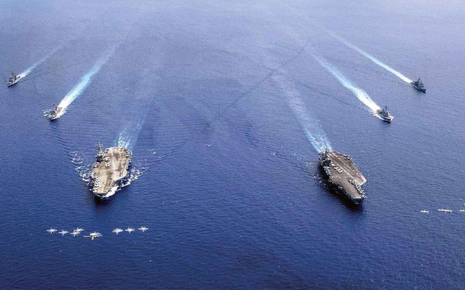 Ông Duterte ra lệnh cấm Hải quân Philippines tập trận chung ở biển Đông - Ảnh 2.