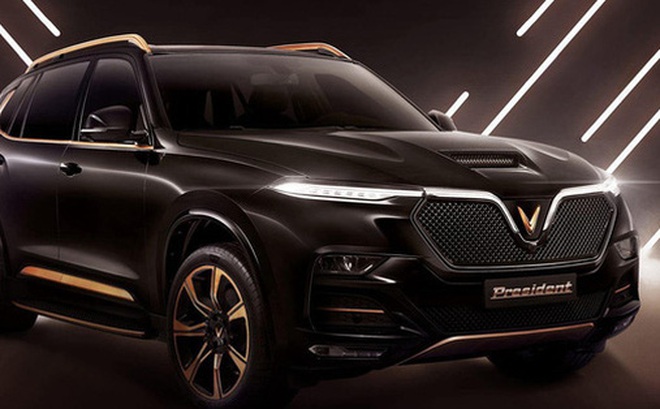 VinFast President lộ diện, giá dự kiến ngang tầm Lexus LX 570?