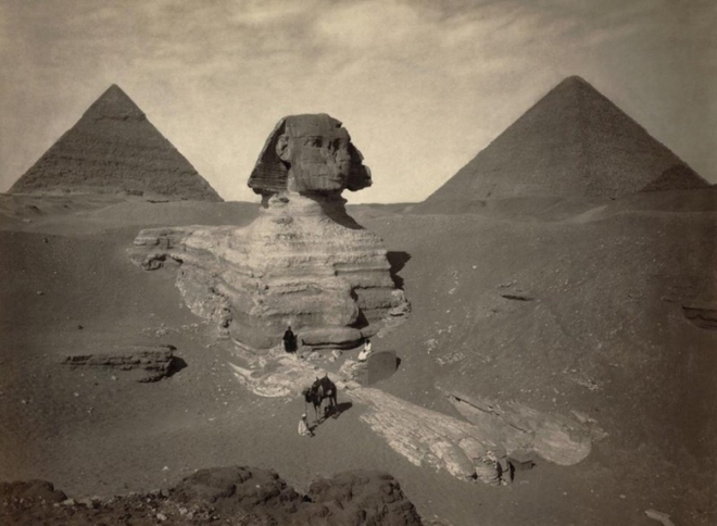 Bí ẩn về bức tượng Nhân sư khổng lồ nổi tiếng nhất Ai Cập - Ảnh 1.