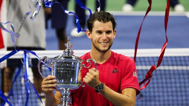 Ngược dòng hạ Zverev, Thiem lần đầu vô địch US Open - Ảnh 1.