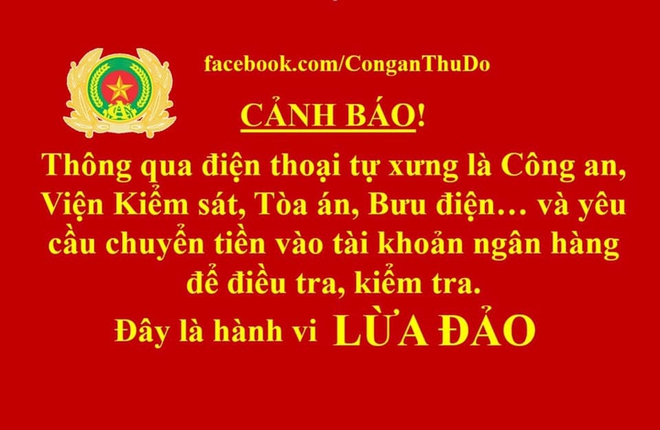 Hà Nội: Sau cuộc điện thoại, người phụ nữ ở Hoàn Kiếm báo công an mất 13 tỷ đồng - Ảnh 1.