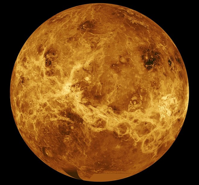 Hình ảnh sao Kim do tàu vũ trụ Magellan của NASA chụp năm 1991. Nguồn: NASA / JPL