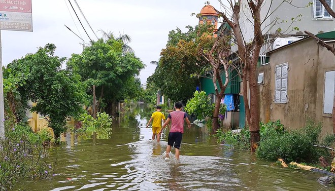 Sau bão, nhiều hộ dân vẫn bị cô lập trong biển nước, cột viễn thông cao cả trăm mét bị xô đổ - Ảnh 13. Sau bão, nhiều hộ dân vẫn bị cô lập trong biển nước, cột viễn thông cao cả trăm mét bị xô đổ - Ảnh 13.