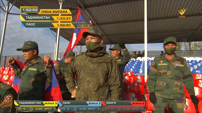 Tank Biathlon 2020: Lào, Tajikistan bắn kém, diễn biến trận bán kết 2 có lợi cho Việt Nam - Ảnh 1.