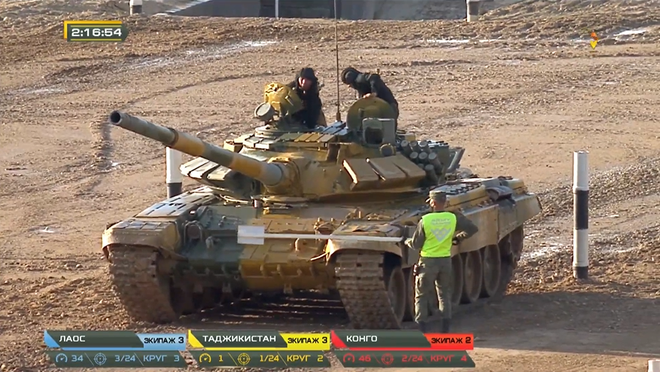 Tank Biathlon 2020: Lào, Tajikistan bắn kém, diễn biến trận bán kết 2 có lợi cho Việt Nam - Ảnh 1.