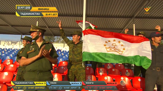 Tank Biathlon 2020: Lào, Tajikistan bắn kém, diễn biến trận bán kết 2 có lợi cho Việt Nam - Ảnh 1.