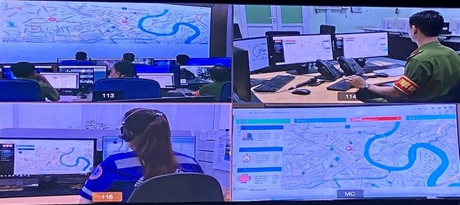 TP HCM chính thức nâng cấp và liên thông hệ thống tổng đài khẩn cấp - Ảnh 2.