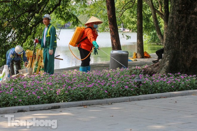 Diện mạo Hồ Gươm thay đổi ra sao trước ngày về đích? - Ảnh 20.