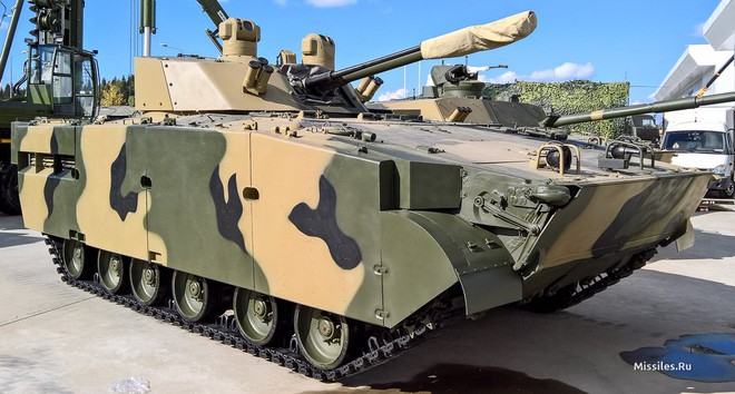 Chuyên gia ngạc nhiên vì sự biến mất của xe chiến đấu bộ binh Kurganets-25 ở Army 2020 - Ảnh 3.