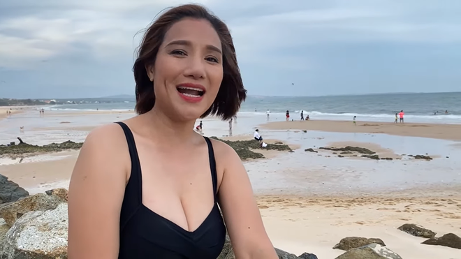 MC Cát Tường diện bikini, kêu gọi antifan tới đối chất thẳng mặt - Ảnh 5. MC Cát Tường diện bikini, kêu gọi antifan tới đối chất thẳng mặt - Ảnh 5.