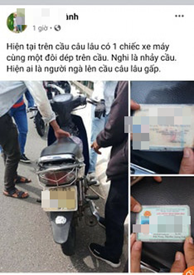 Quảng Nam: Thanh niên bỏ dép, xe máy, ví tiền trên cầu… rồi về nhà! - Ảnh 2.