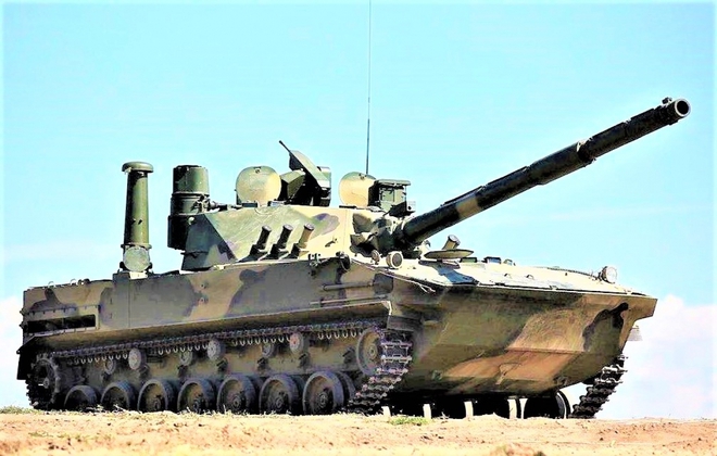 Lộ diện xe tăng hạng nhẹ mới Sprut-SDM1 đầy uy lực của Nga - Ảnh 1.