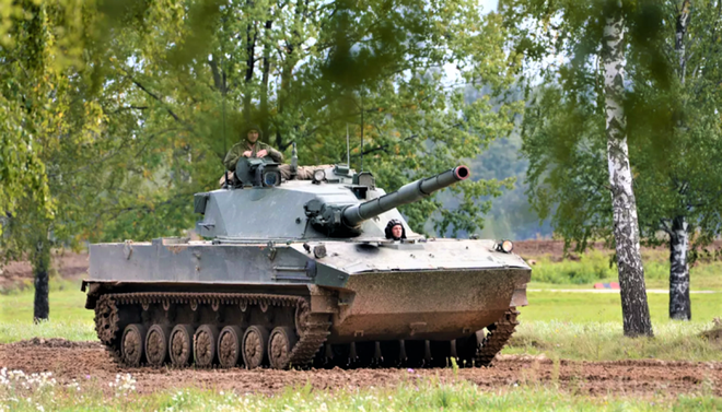 Lộ diện xe tăng hạng nhẹ mới Sprut-SDM1 đầy uy lực của Nga - Ảnh 5.