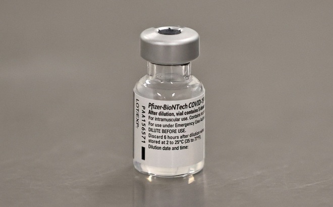 Vaccine ngừa COVID-19 do Pfizer/BioNtech bào chế. Ảnh: Reuters