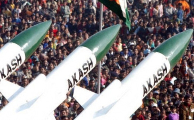 Hệ thống phòng không Akash. Ảnh: Voice India