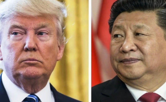 Tổng thống Mỹ Donald Trump và Chủ tịch Trung Quốc Tập Cận Bình. Ảnh: EPA.