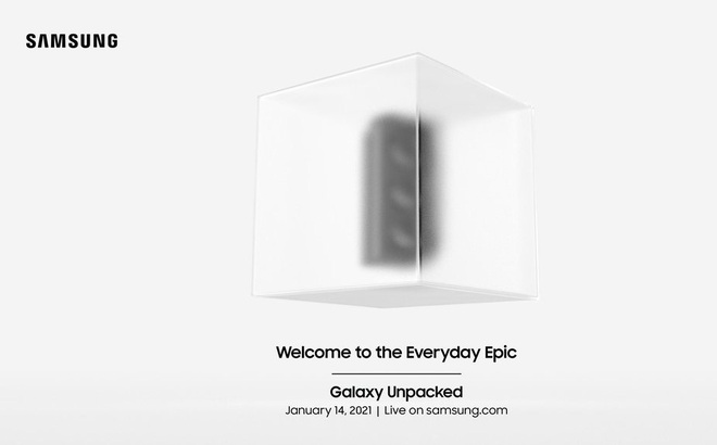 Galaxy S21 ra mắt ngày 14/1. Ảnh: Samsung
