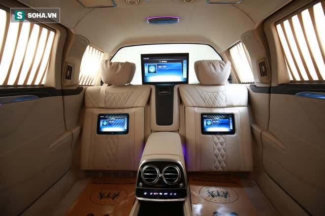 Mercedes-Maybach S650 Pullman phục vụ ông chủ người Việt đẳng cấp cỡ nào? - Ảnh 10.