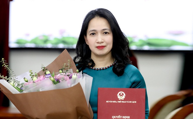 Bà Nguyễn Thị Hoàng Lan- Giám đốc Trung tâm Công nghệ Thông tin, Tổng Biên tập Báo điện tử Tổ Quốc