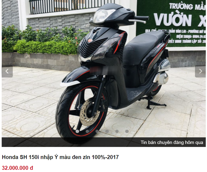 Giá xe SH 2023 mới nhất hôm nay tháng 32023 tại đại lý Honda