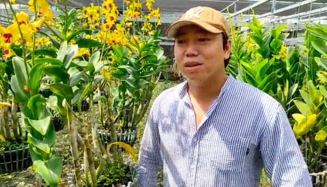 Dân trồng lan ở Sài Gòn thấp thỏm lo hoa nở không kịp Tết - Ảnh 9.