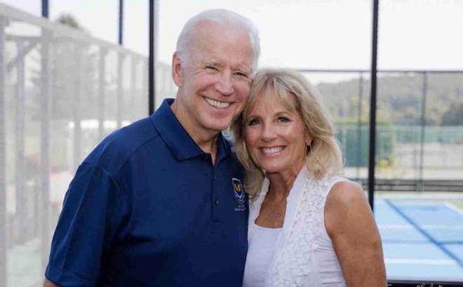 Vợ chồng ông Joe Biden. Ảnh: Instagram