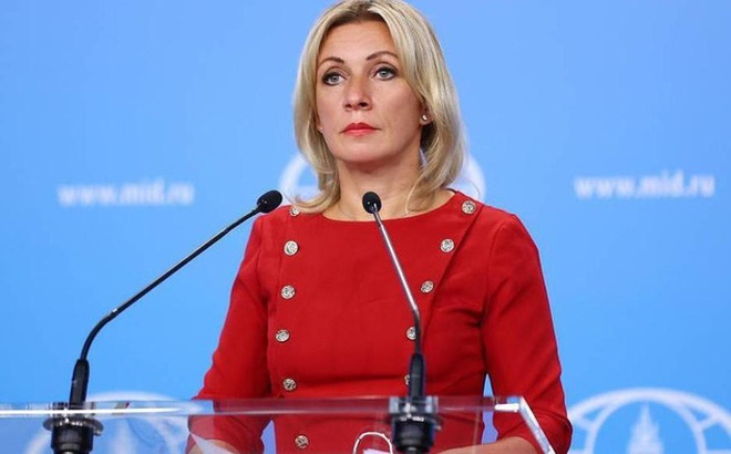 Phát ngôn viên Bộ Ngoại giao Nga Maria Zakharova. Ảnh:TASS