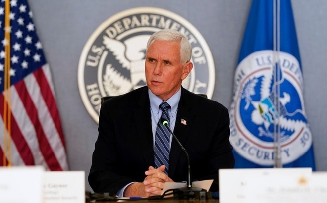 Phó Tổng thống Mike Pence. Ảnh: AP.