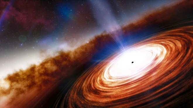 Phát hiện chuẩn tinh và siêu hố đen xa nhất từ trước đến nay - Ảnh 1.