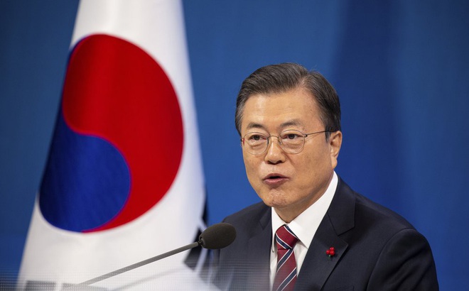 Tổng thống Hàn Quốc Moon Jae-in. (Ảnh: AP)