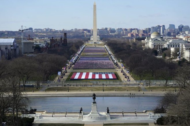 Thủ đô Washington trước lễ nhậm chức của ông Biden - Ảnh 7.