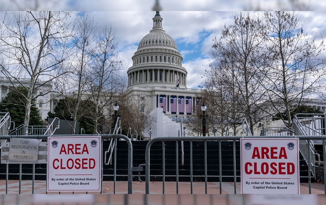 Lễ nhậm chức của ông Joe Biden: Washington D.C như vùng chiến sự - Ảnh 2.