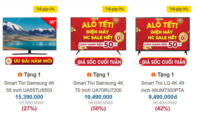 Tân trang nhà đón Tết với 5 mẫu tivi 4K sang chảnh giảm giá sốc 50%, có mẫu bay 20 triệu - Ảnh 1.