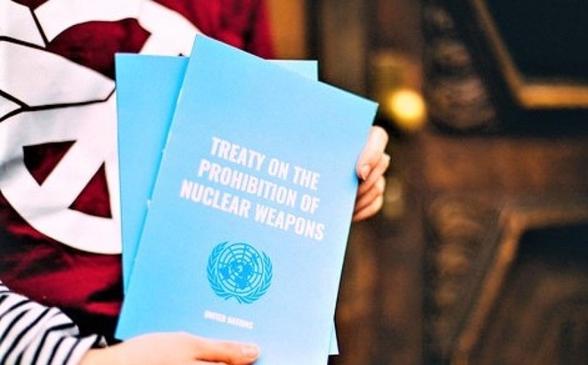 Công ước cấm vũ khí hạt nhân có hiệu lực là một thành công lớn của những người yêu chuộng hòa bình; Nguồn: flickr.com