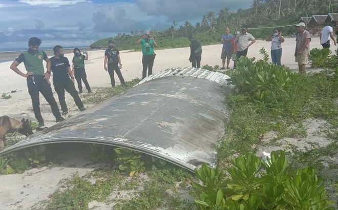 Một mảnh vỡ nghi của MH370.