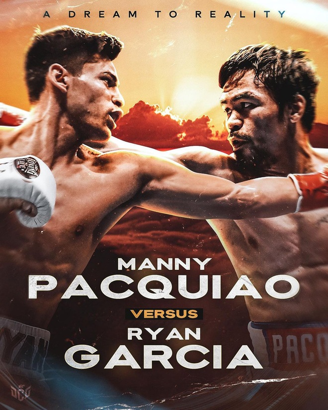 Tài năng trẻ Ryan Garcia xác nhận sẽ thượng đài cùng huyền thoại Manny Pacquiao - Ảnh 1.