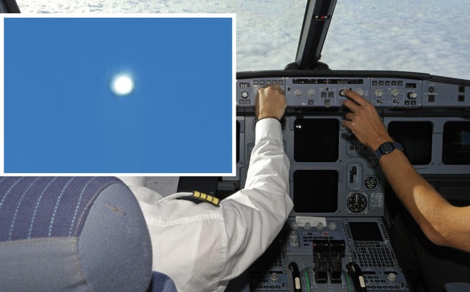 Phi công ghi lại cảnh chạm trán UFO ở độ cao 10.000m giữa ban ngày